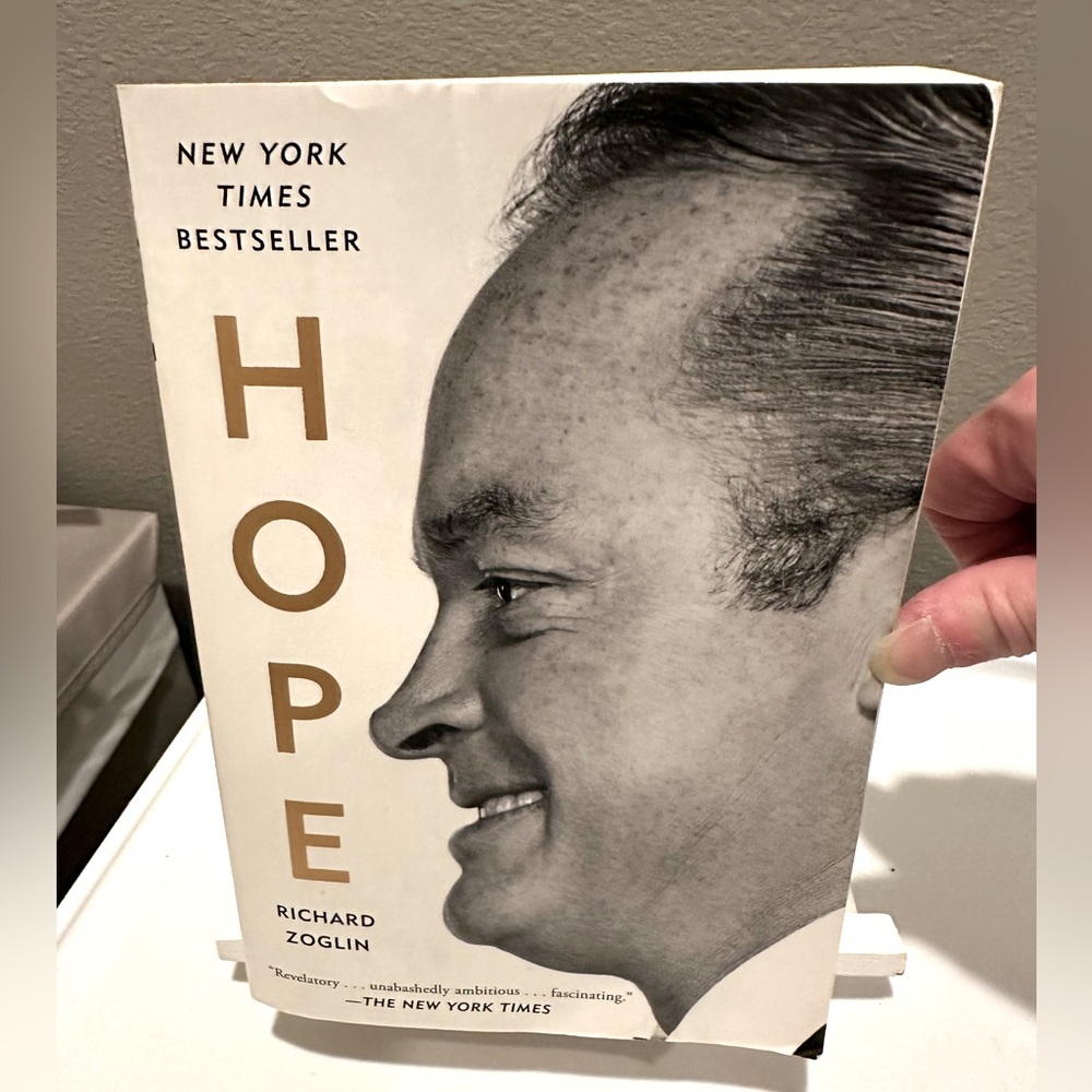 HOPE by Richard Zoglin Fascinating biography of legend, Bob Hope. Exceptional